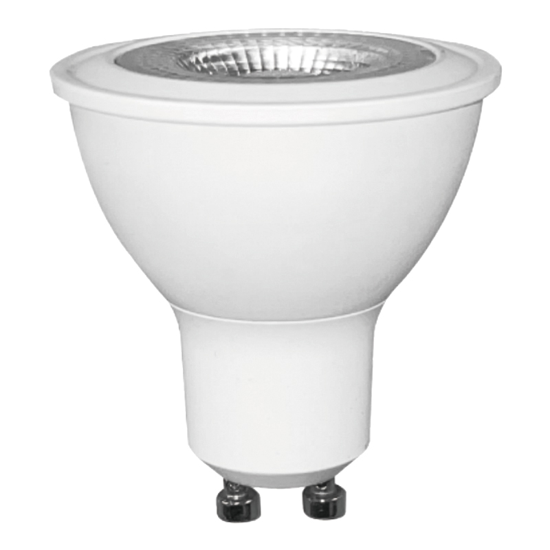 Plastovo-hliníkový hybridný GU10 delený typ LED lampy